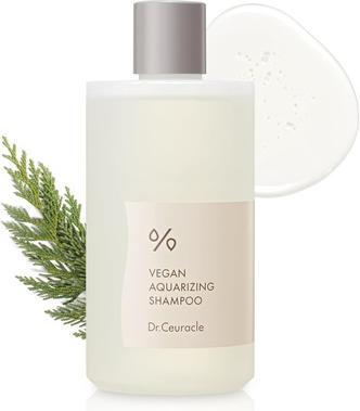 Actual product image Leegeehaam Dr. Ceuracle Vegan Aquarizing Shampoo Aqua Seal with Birch Sap and Hyaluronic Acid - Volume and Shin (300 ml, Liquid shampoo)