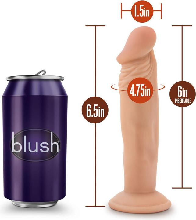 Image du produit Blush Dr. Skin â Dr. Small Dildo mit Saugnapf â Vanille
