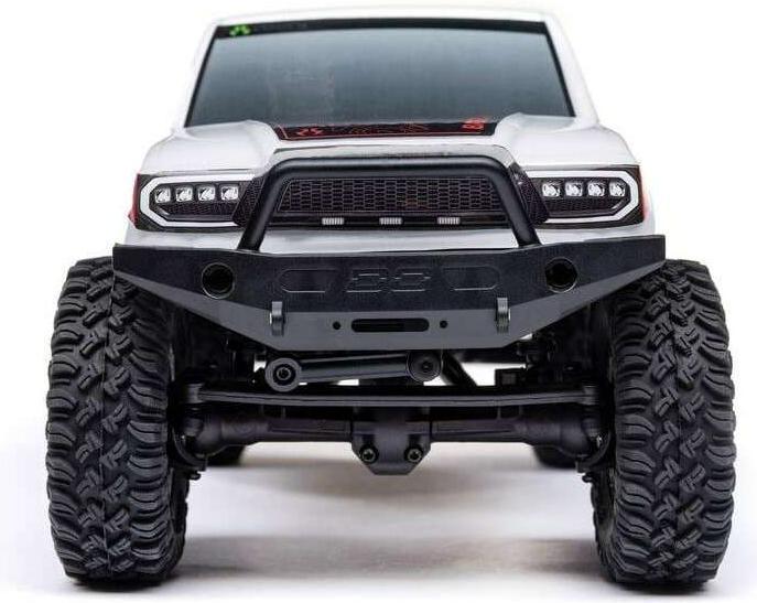 Actual product image Axial Rock Crawler SCX24 Base Camp 4WD, White RTR 1:24 (RTR Ready-to-Run)
