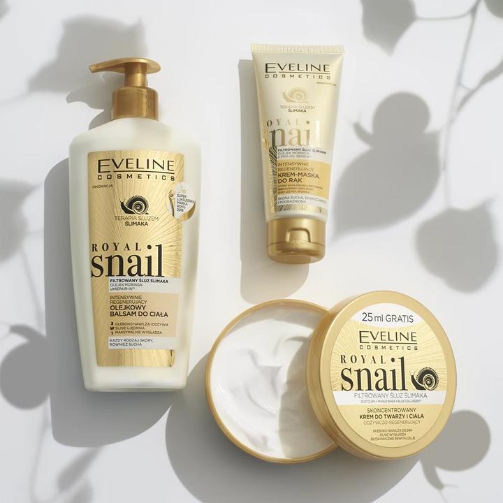 Actual product image Eveline Royal Snail (Body cream, Body lotion, Body oil, 350 ml)