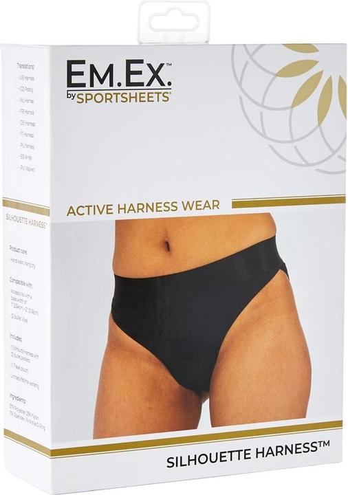 Produktbild Sportsheets Em.Ex Active Harness Wear - Silhouette XXL