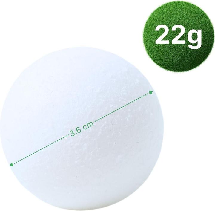 Image du produit Hermex Lot de 6 ballons de football de table Ballons de baby-foot de remplacement Mini-ballons de foot