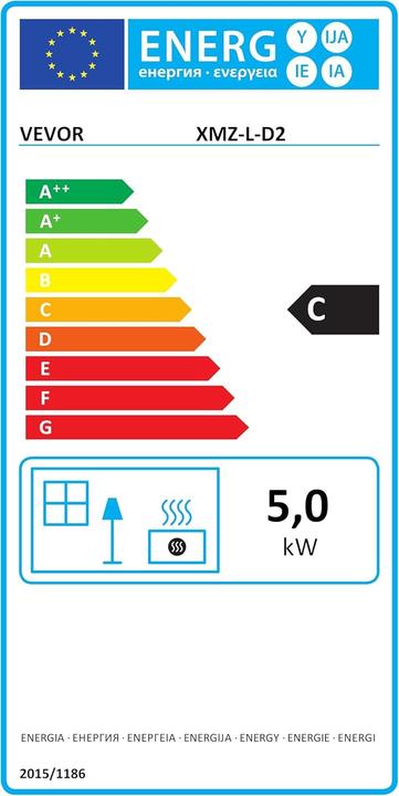 Energie-Label Vevor Diesel Luftheizer (5000 W)