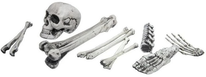 Produktbild Dekomat Deko Knochen-Set 12 Stück, Weiss