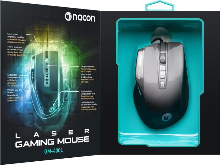 Image du produit Nacon Gaming Souris de jeu laser Nacon GM-400L (Filaire)