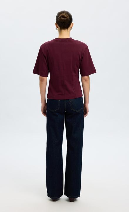 Image du produit Selected Femme Relaxed Fit Baumwoll T-Shirt (XL)