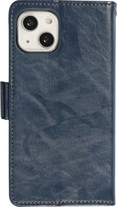 Produktbild PhoneLook Leder Tasche Flip Wallet mit Akzentstreifen & Kartenhalter (Apple iPhone 16e)
