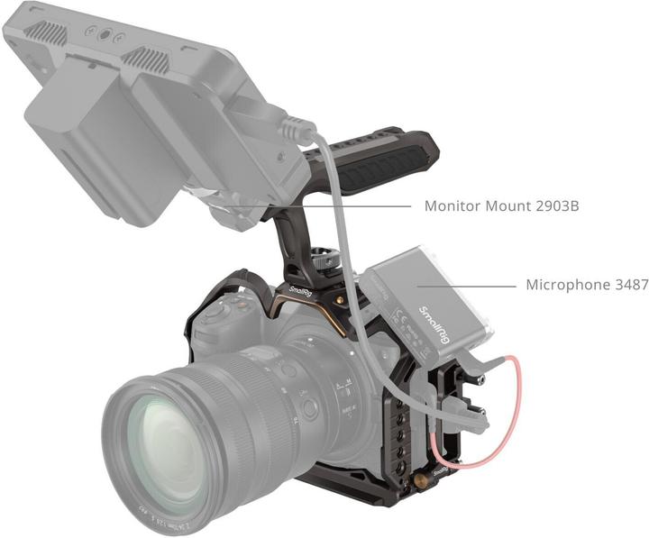 Actual product image SmallRig "Night Eagle" Cage Kit for Nikon Z 6III 4522 (Cage)