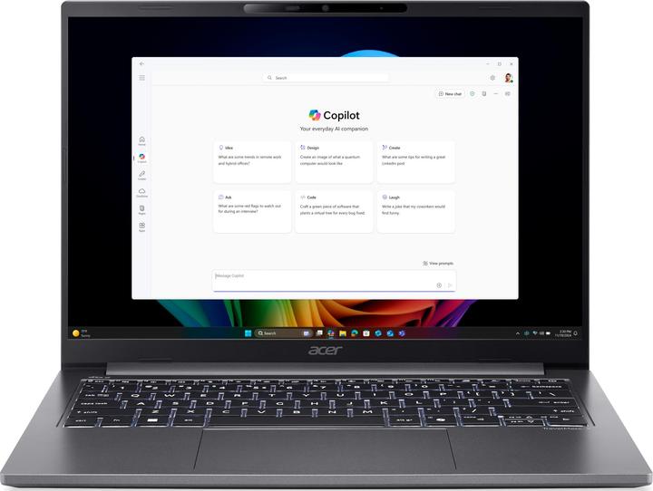 Produktbild Acer TravelMate X4 (14", 1000 GB, 32 GB, DE)