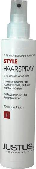 Actual product image Justus Style hairspray (200 ml)