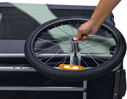Actual product image Karlie Ox bicycle trailer (Dog, Reflectors, Breathable)
