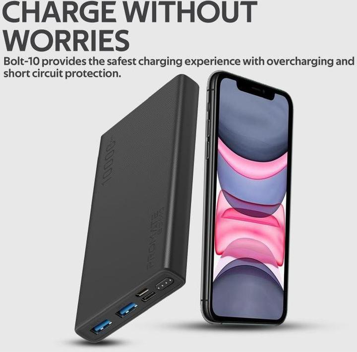 Actual product image ProMate Bolt-10 Power Bank 10W (10000 mAh, 37 Wh)