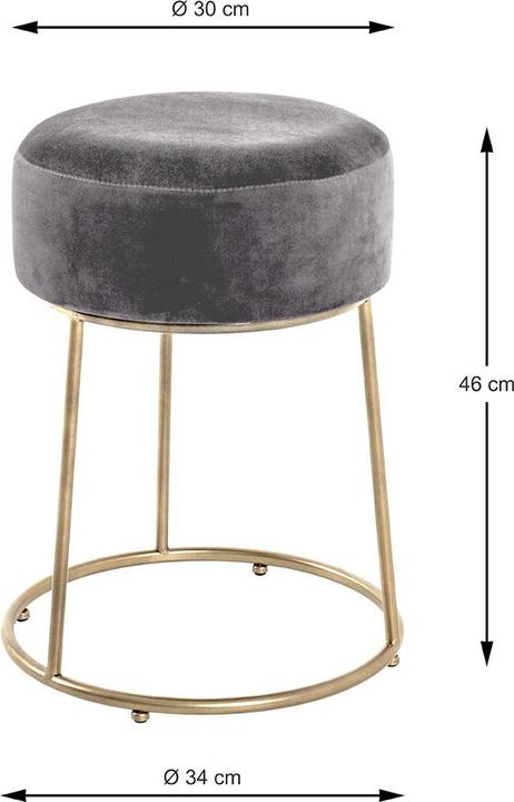 Produktbild HAKU Möbel Hocker