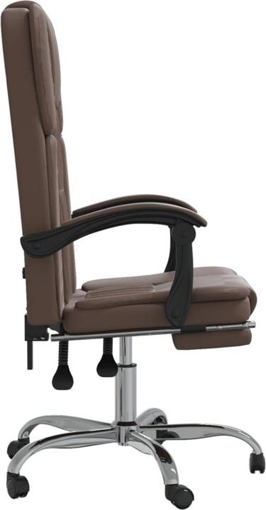 Actual product image vidaXL Bürostuhl mit Liegefunktion (46.50 - 56 cm)