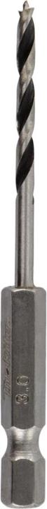 Actual product image Makita WOOD DRILL 3 MM, 1/4IN HEX (3 millimetres)