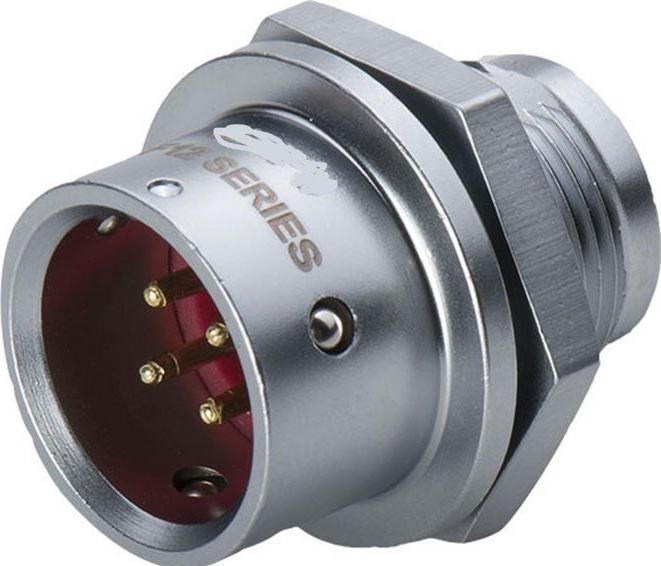 Produktbild RS PRO M12 3 Way Push-Pull Front Mount Male