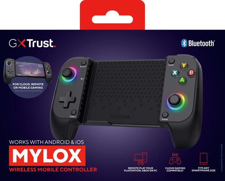 Produktbild Trust GXT735 Mylox Wireless mobile Controller black (Android, iOS)