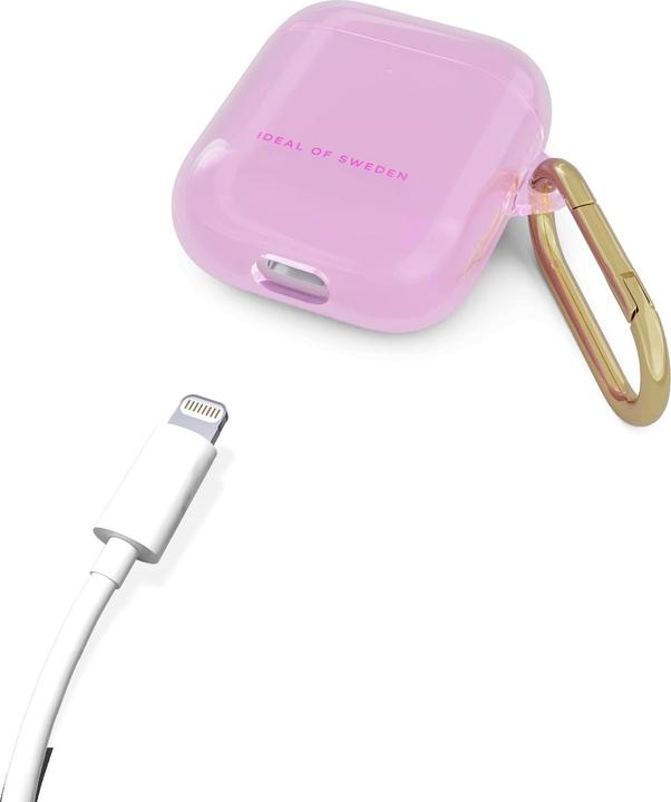 Actual product image iDeal Of Sweden Airpods Pro laadimiskarbiümbris (1/2 gen), silikoon, Bubble Gum Pink (Headphone bag)