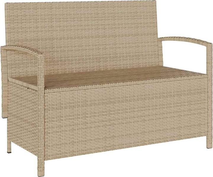 Actual product image vidaXL Gartenbank mit Stauraum