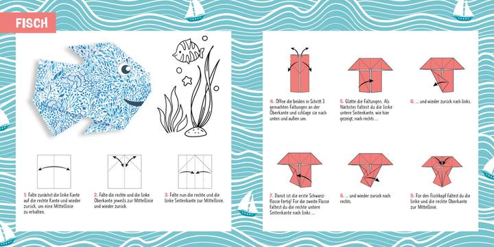 Productafbeelding 88 x Origami Kids - Unter Wasser (Duits, Thade Precht, 2023)
