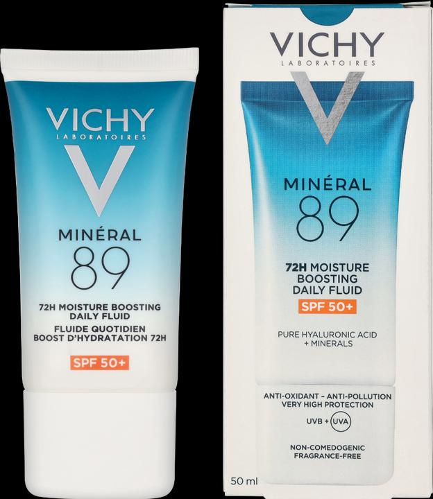 Actual product image Vichy Minéral 89 Moisturising Boost UV Fluid (50 ml, Face fluid, SPF 50+)