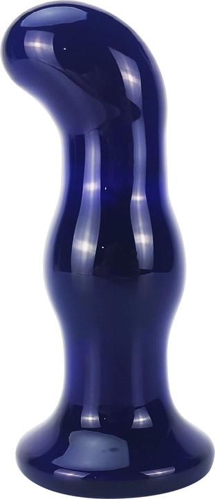 Actual product image ToyJoy Buttocks The Shiny Glass Butt Plug