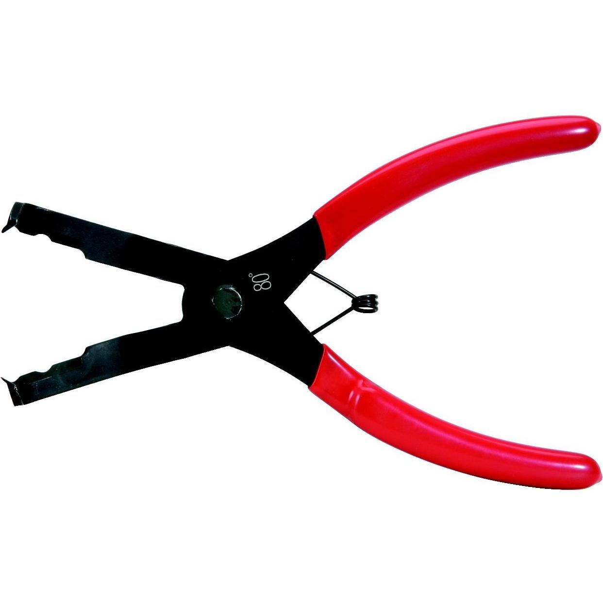 KS Tools, Zange, Trim-Clip-Zange, Zangenende 80°, 200mm (200 mm)