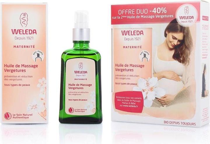 Image du produit Weleda Lot de 2 Huiles Anti-Vergetures 2 x 100 ml (200 ml)