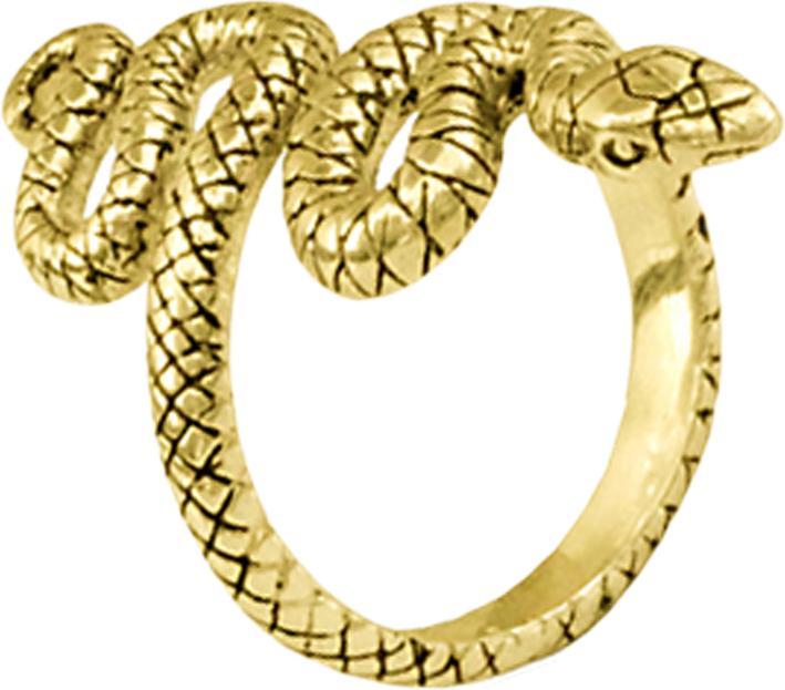 Immagine prodotto Star Piercing Ring vergoldet Schlange lang (50)