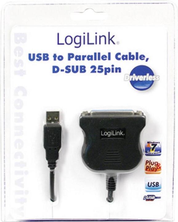 Produktbild LogiLink Ua0054a (1.80 m, Parallel (Drucker))