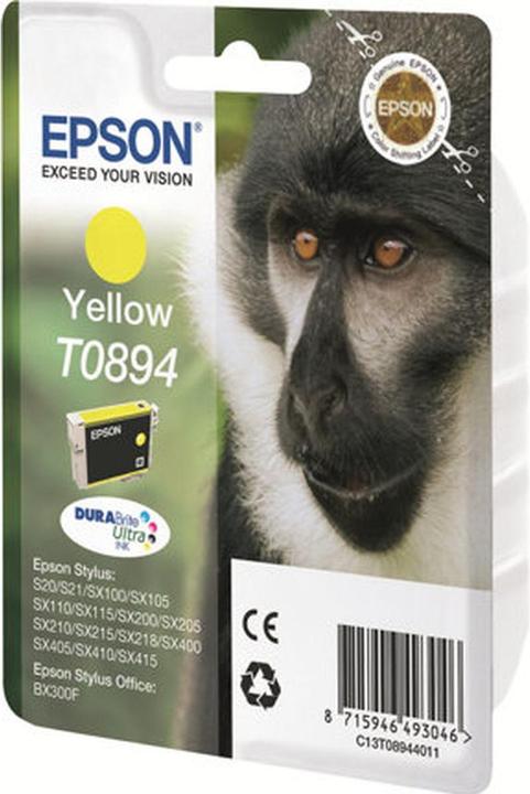 Actual product image Epson T0894 DuraBrite Ultra (Y)