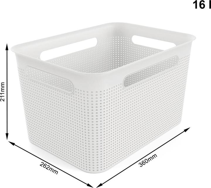 Produktbild Rotho 3er Set Box 16 l BRISEN (16 l, 1x)