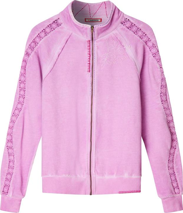 Produktbild Joe Browns High Neck Collar Embroidered Zip Through Sweatshirt (52)