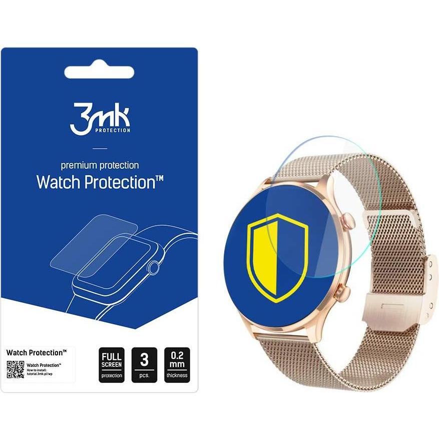 3MK Folia ARC Watch Rubicon RNCF20 Folia Fullscreen, Smartwatch Zubehör