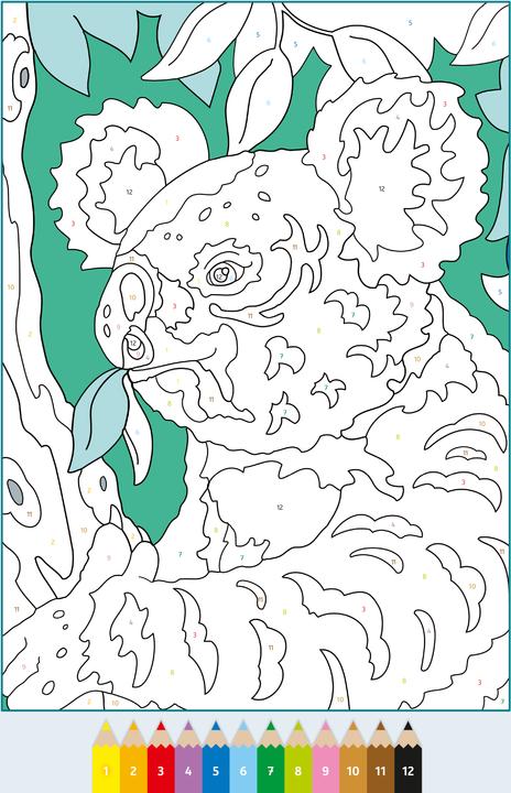 Produktbild Ravensburger CreArt Malen nach Zahlen Wilde Tiere