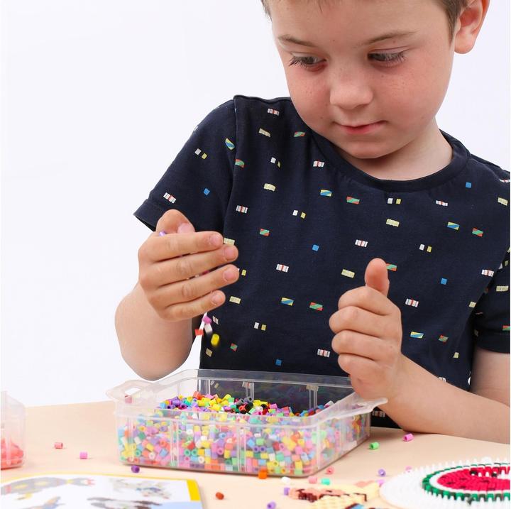 Produktbild Hama Perlen Quadrat, Kreis, Sechseck, Herz, Stern