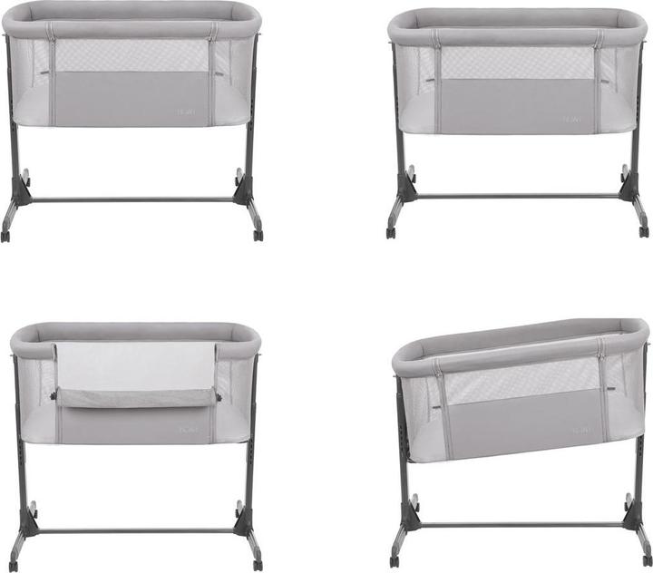 Produktbild Kikkaboo Beistellbett Noah verstellbar