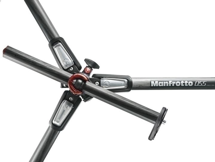 Produktbild Manfrotto 055XPRO Carbon Tripod w/3W H. (Metall)