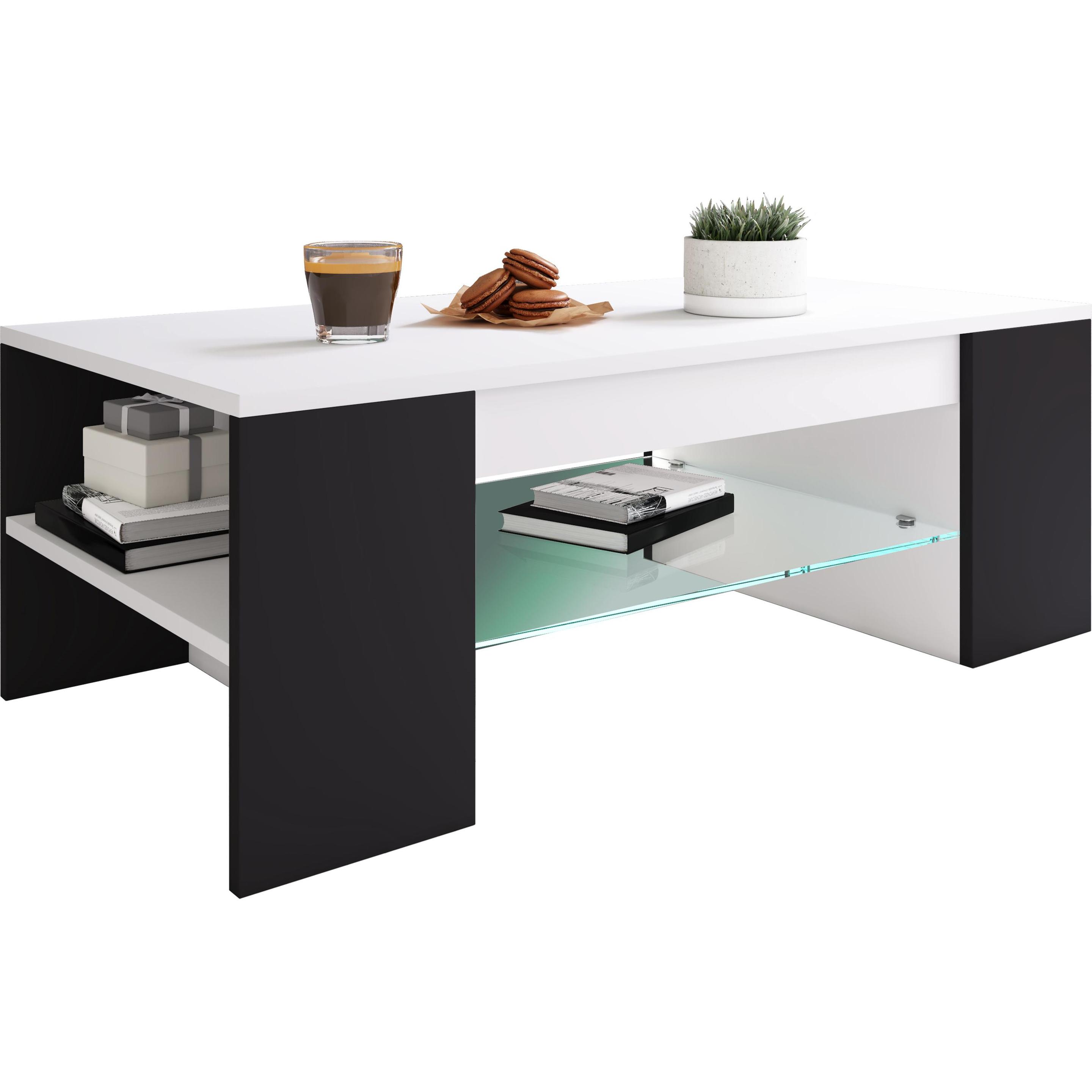 Thumbnail - VCM, Couchtisch + Beistelltisch, Eliam (100 x 50 x 35 cm)