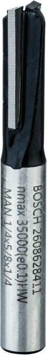 Actual product image Bosch Professional Zubehör Grooving cutter, 1/4-inch, D1 6.35 mm, L 15.7 mm, G 48 mm. For hand routers