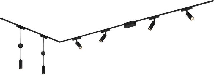 Produktbild Briloner Luxtrail 48V Schienensystem, Set, 3m, Schwarz, 6xLED/5W