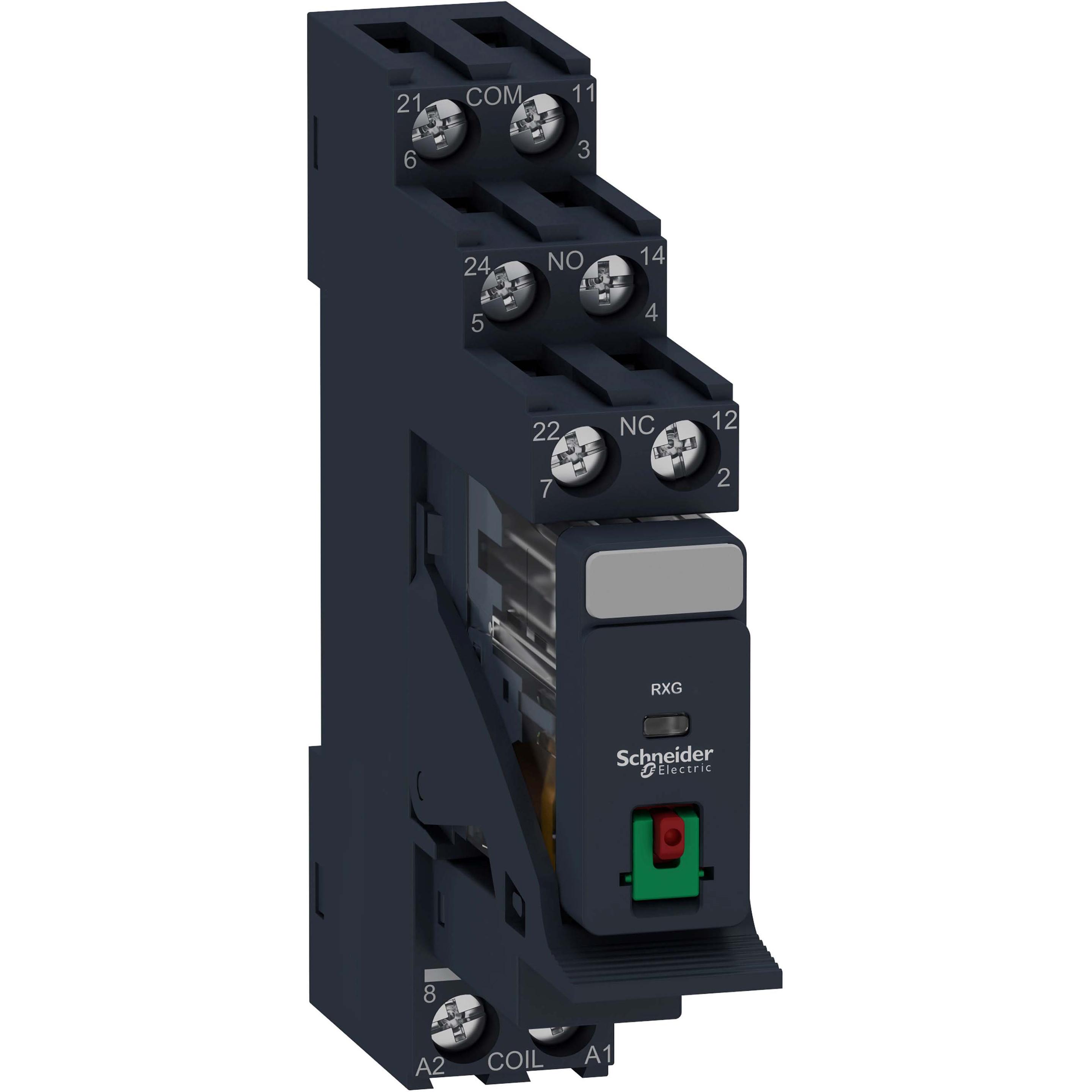 30x APC Steckschnittstellenrelais Zelio Relay, 2 Wechsler, AC, 230V, 5A, Schraubklemme, Relais