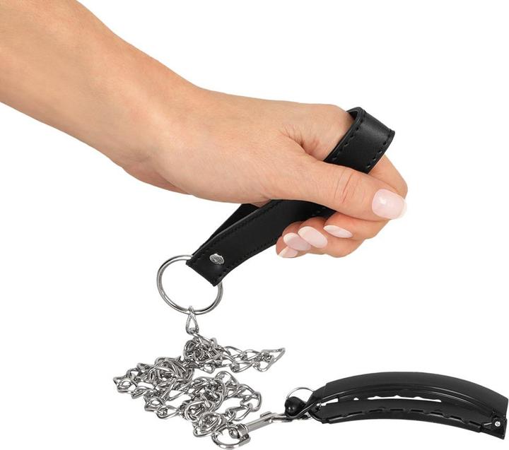 Actual product image Bad Kitty Pussy Clamp with a leash