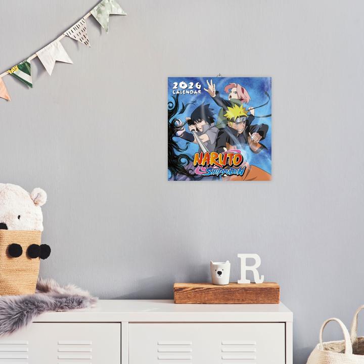 Produktbild Naruto Broschurkalender 2026 (30,5 x 30,5 cm)