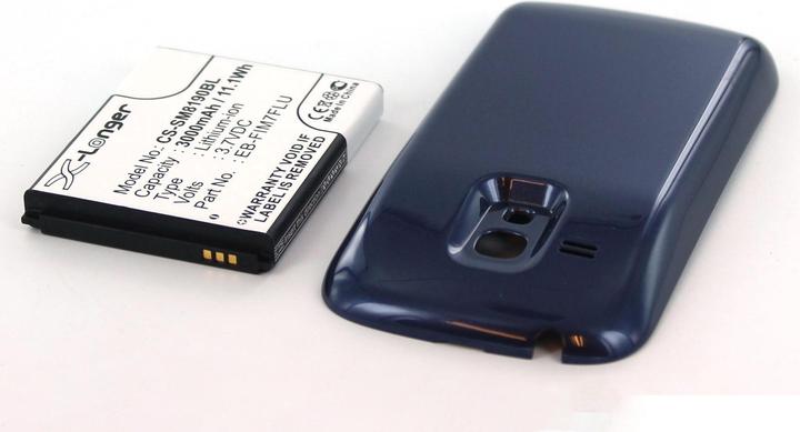 Actual product image AGI 3.7V - 3000 mAh - Li-Ion - Battery - Blue - Lithium-Ion (Li-Ion) - 3000 mAh - 3.7 V