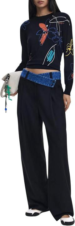 Actual product image Desigual Maglia Donna Nero (XS)