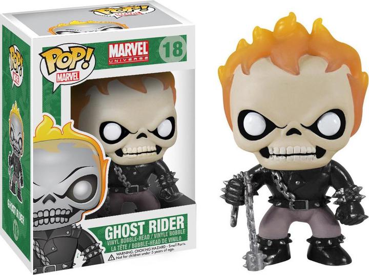 Actual product image Funko Pop Marvel Ghost Rider (Rare)