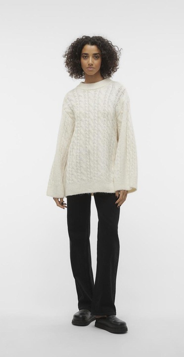 Immagine prodotto Vero Moda VMCOBALT LS O-NECK PULLOVER EXC Maglione lavorato a maglia (L)