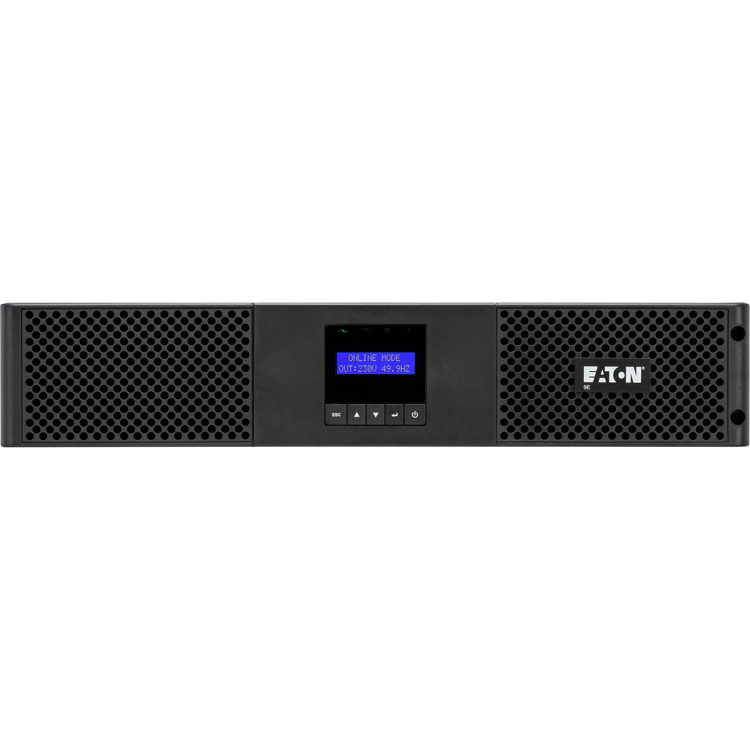 Eaton 9E Rack UPS, 1ph, on-line, 1000VA (1000 VA, 900 W, Online-Doppelwandler USV), USV