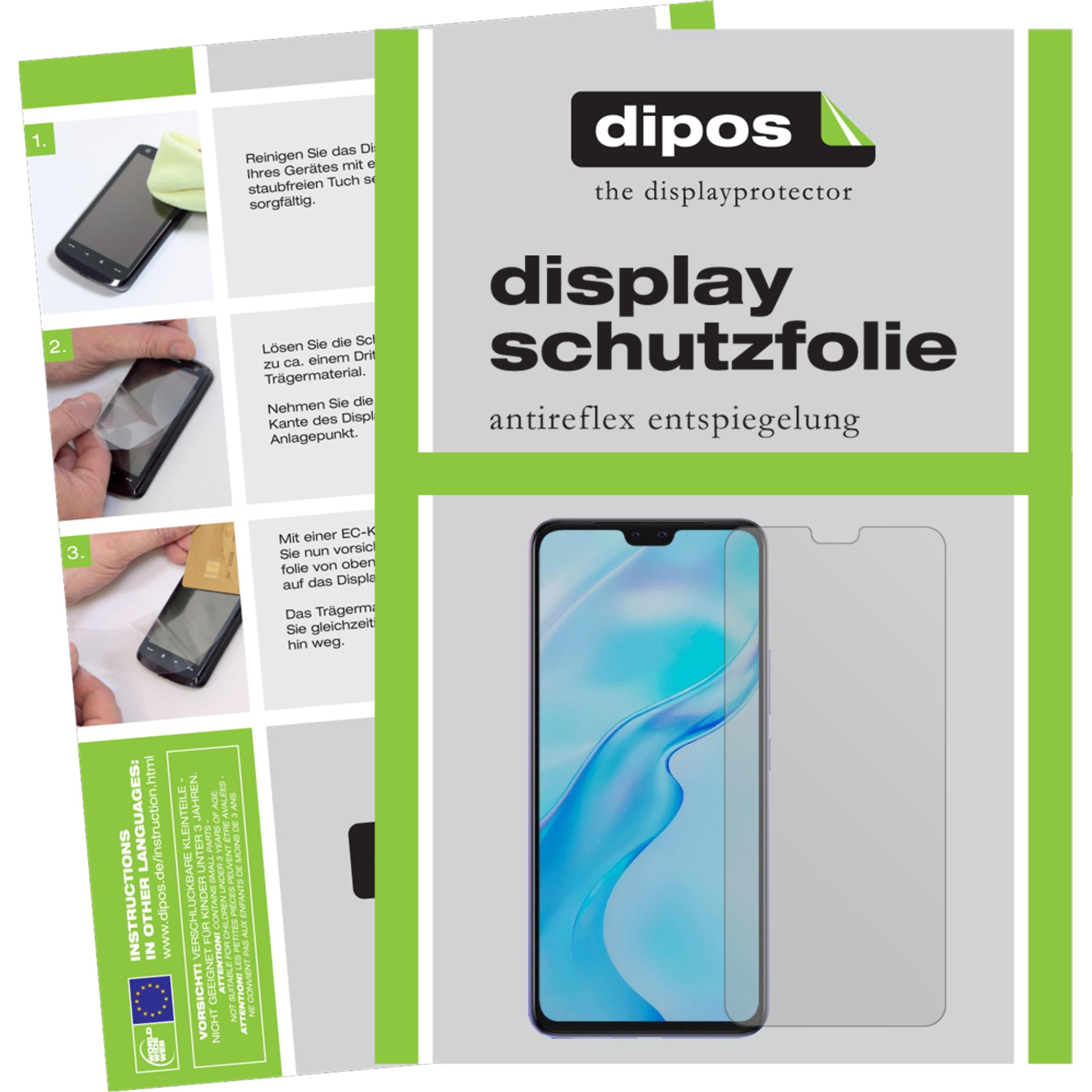 Dipos Displayschutzfolie Antireflex (6 Stück, Vivo V20 Pro), Smartphone Schutzfolie, Transparent